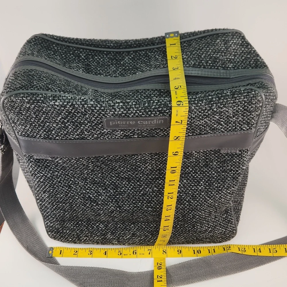 PIERRE CARDIN Waterproof Carry On Travel Bag, Vintage 80s